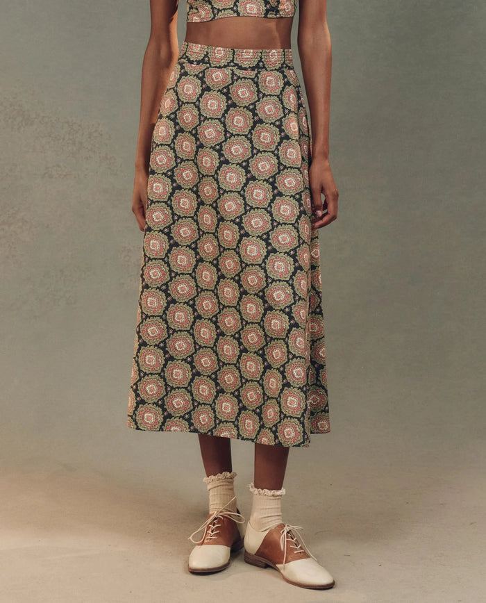 The Great Skirt The Windsor Skirt, Heirloom Paisley Soho-Boutique