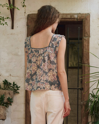 The Great Tank The Victorian Pleat Tank, Indigo Soho-Boutique