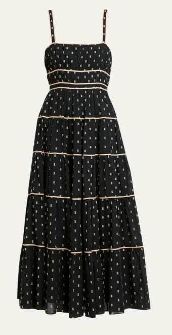 Ulla Johnson Dress Clemente Dress, Noir Soho-Boutique