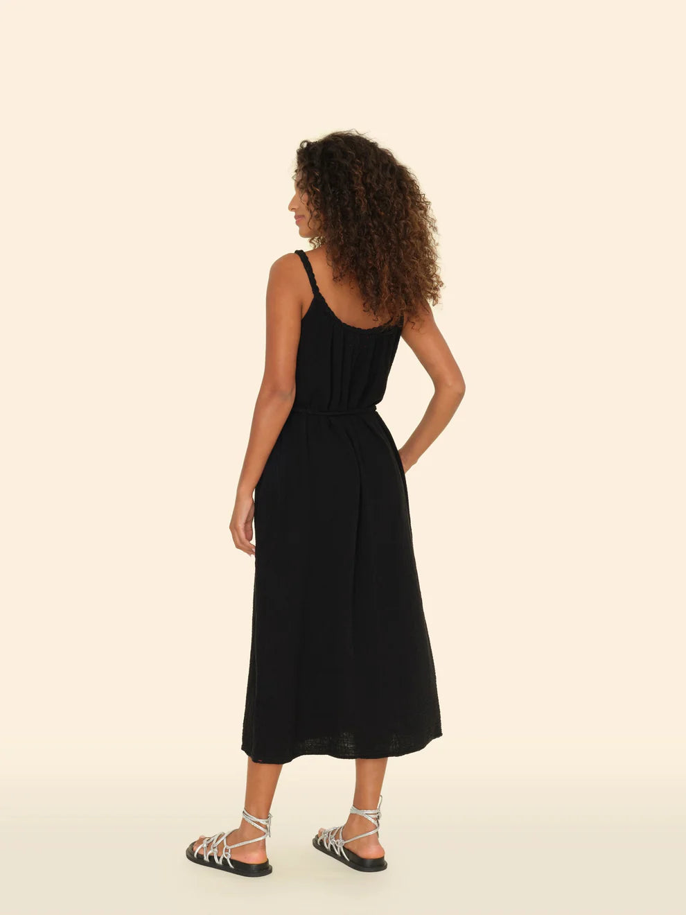 XIRENA Braiden Dress | Black | Size M