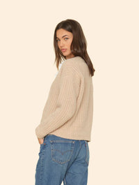 Xirena Milli Cardigan, Cream Ice Soho-Boutique