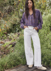 Xirena Pant Lucan Pant, Powder Soho-Boutique
