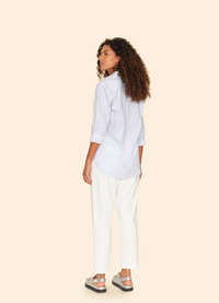 Xirena Pant Mercer Denim Pant, White Soho-Boutique