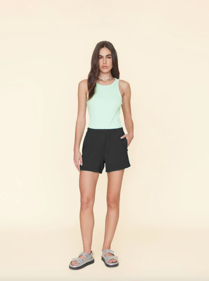 Xirena Short Shayne Sweatshort, Vintage Black Soho-Boutique