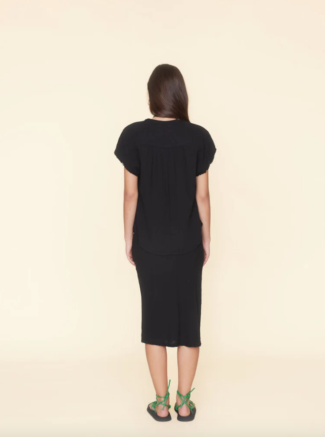 タイニーアンエステルScottie Skirt & Saddle Shoes RIDER MINI SKORT - INDIGO – LIONESS FASHION USA