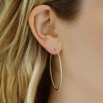 Dana Rebecca Designs Fine Jewelry DRD Large Hoops Soho-Boutique