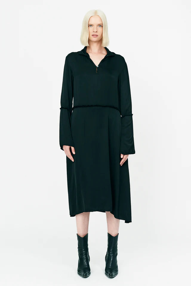 Raquel Allegra Sunrise Dress, Black Soho-Boutique