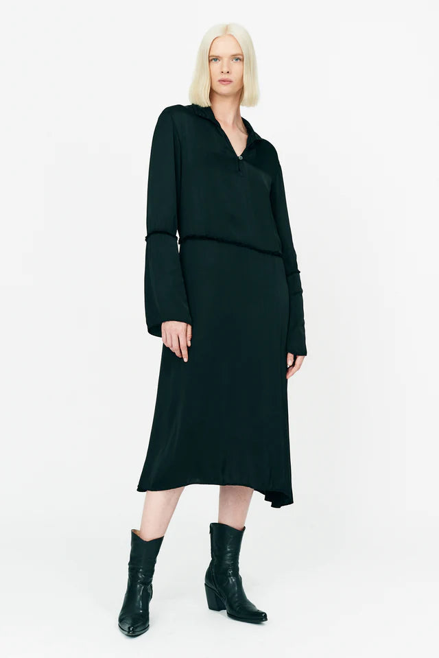 Raquel Allegra Sunrise Dress, Black Soho-Boutique