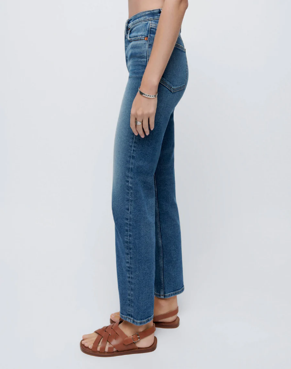 RE/DONE 70s High Rise Stove Pipe straight-leg jeans