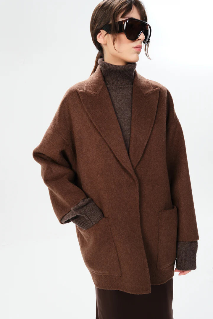 Padua Lionela Coat, Brown