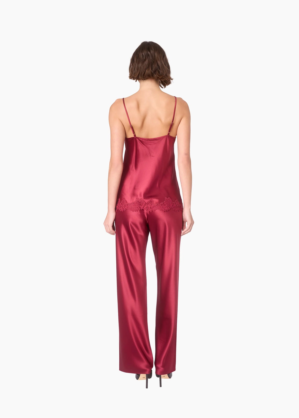 Deena Bias Cami, Cherry Wine