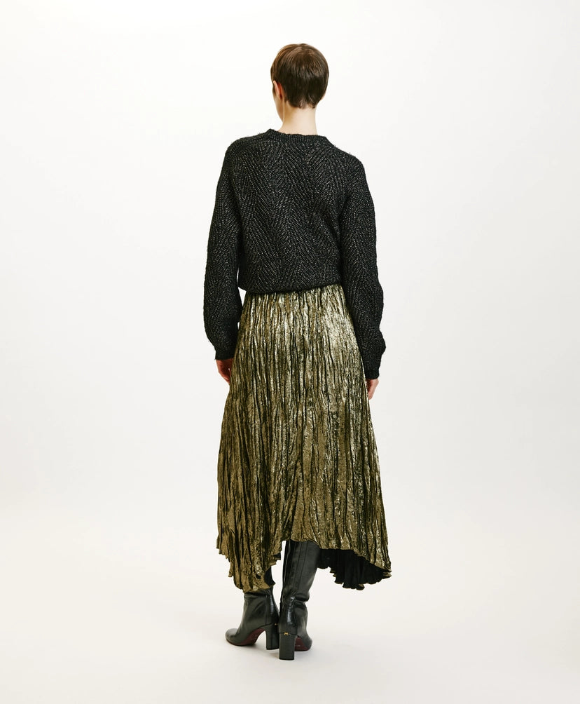 Evaline Skirt, Dark Gold