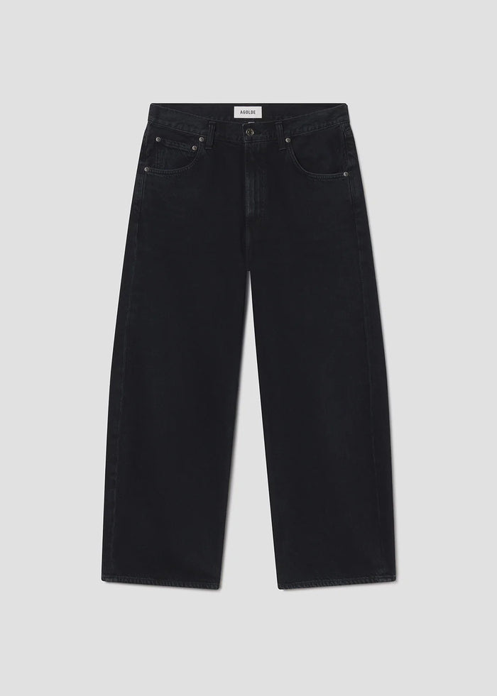 Low Curve Crop Jean, Crushed