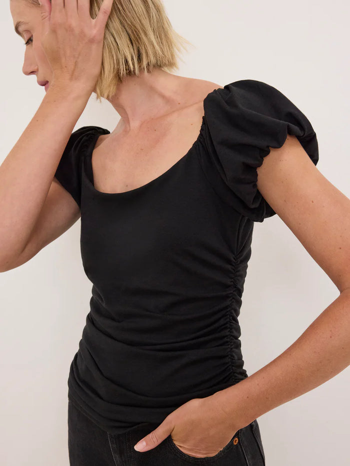 Angelica Top, Jet Black