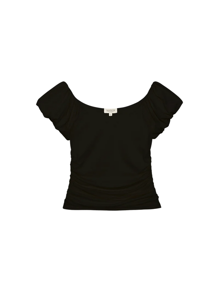 Angelica Top, Jet Black