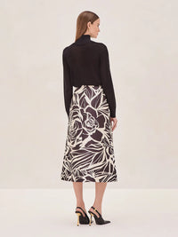 Patel Skirt, Black Petal