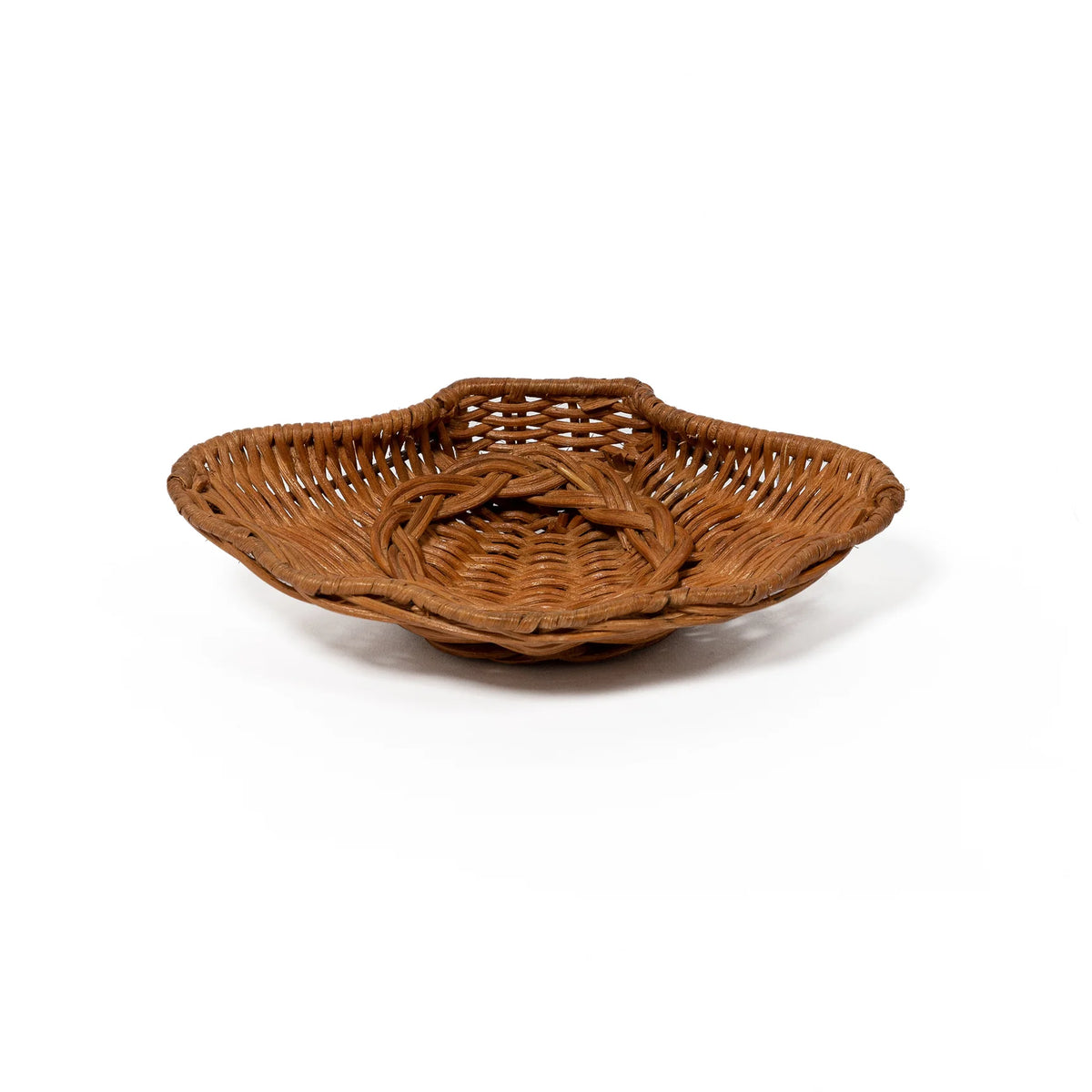 Concha Shell Dish Rattan, Large