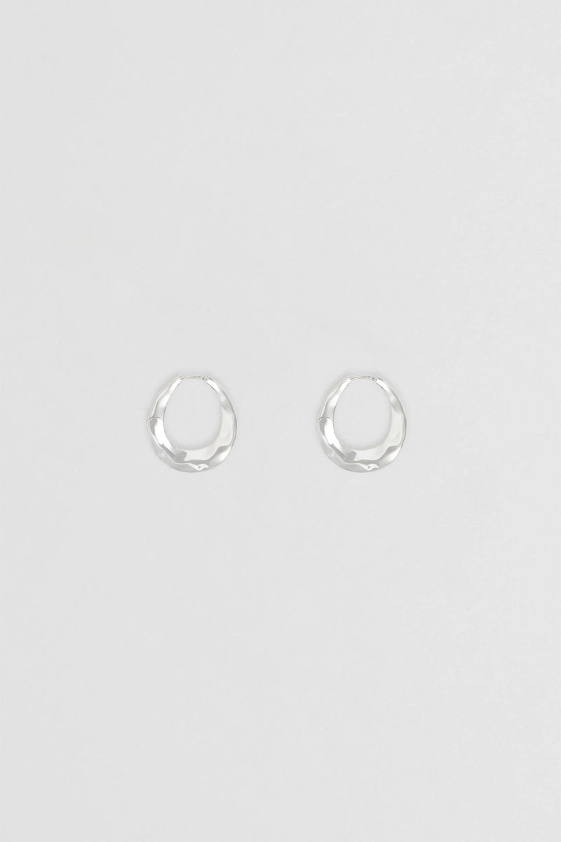 Dajia Hoops Medium, Silver