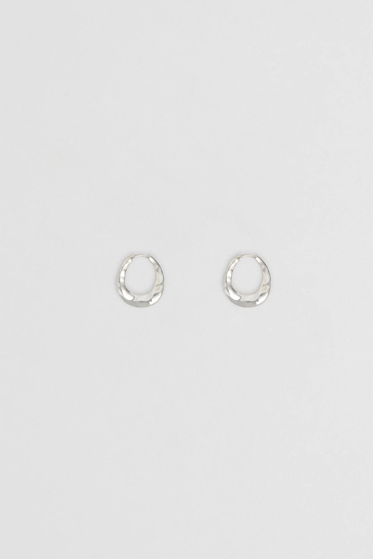 Dajia Hoops Small, Silver