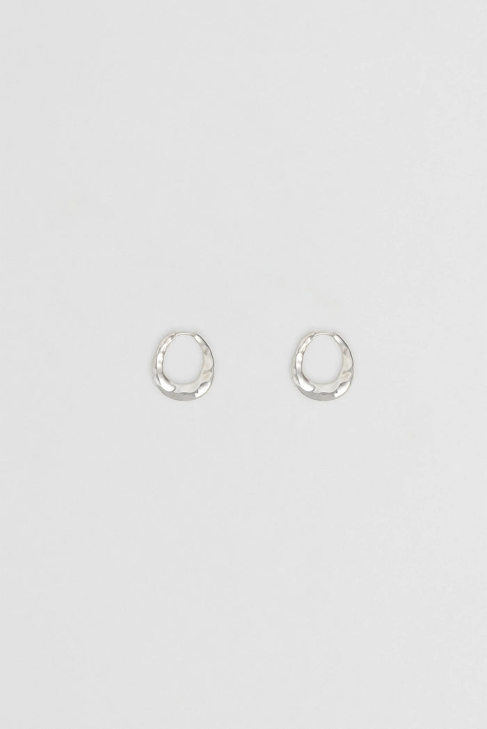 Dajia Hoops Small, Silver