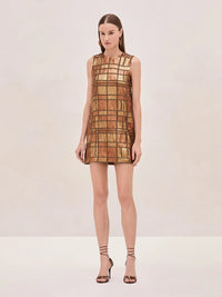 Emani Dress, Bronze