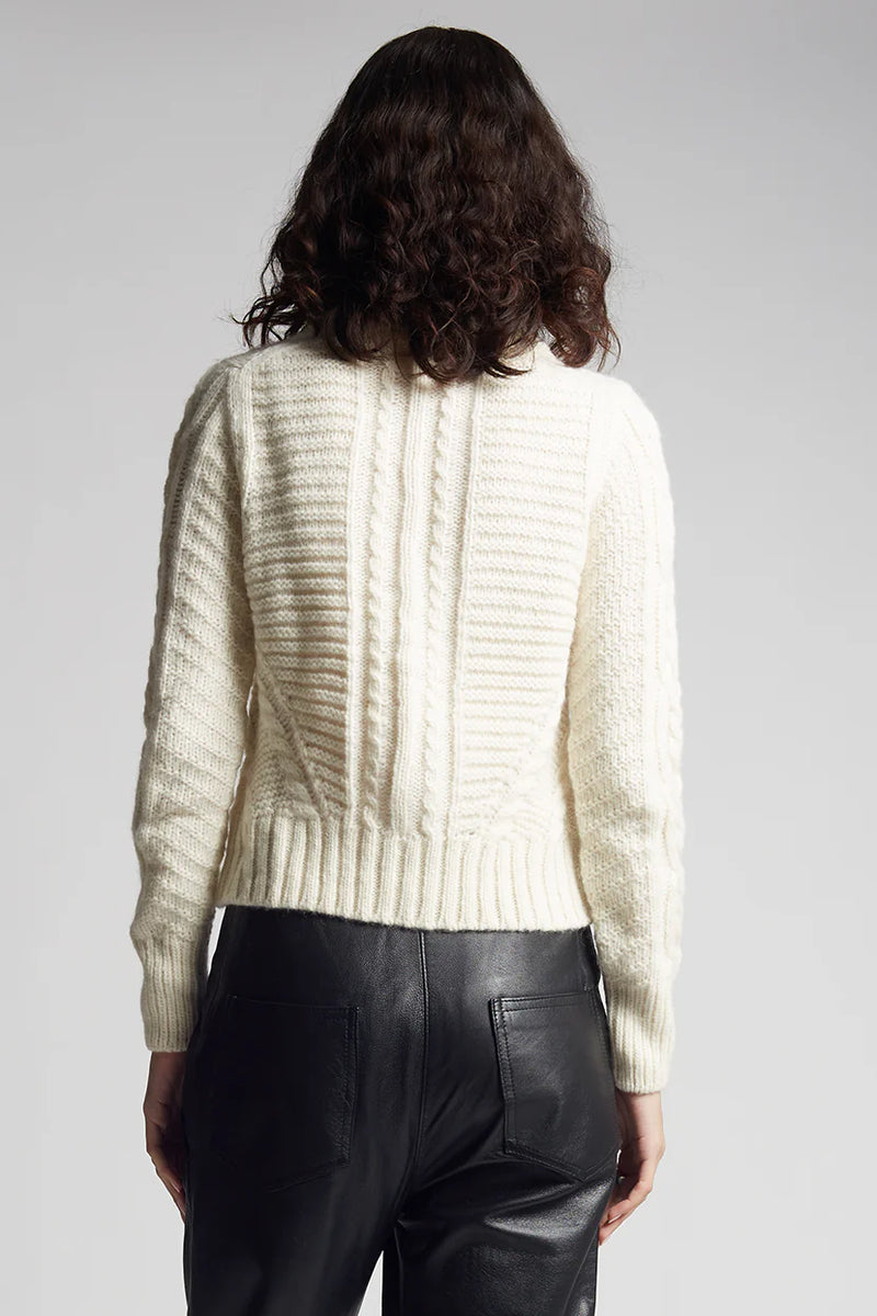 Carly Sweater, Ivory