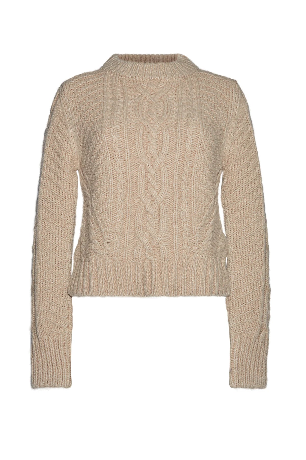 Carly Sweater, Pale Camel