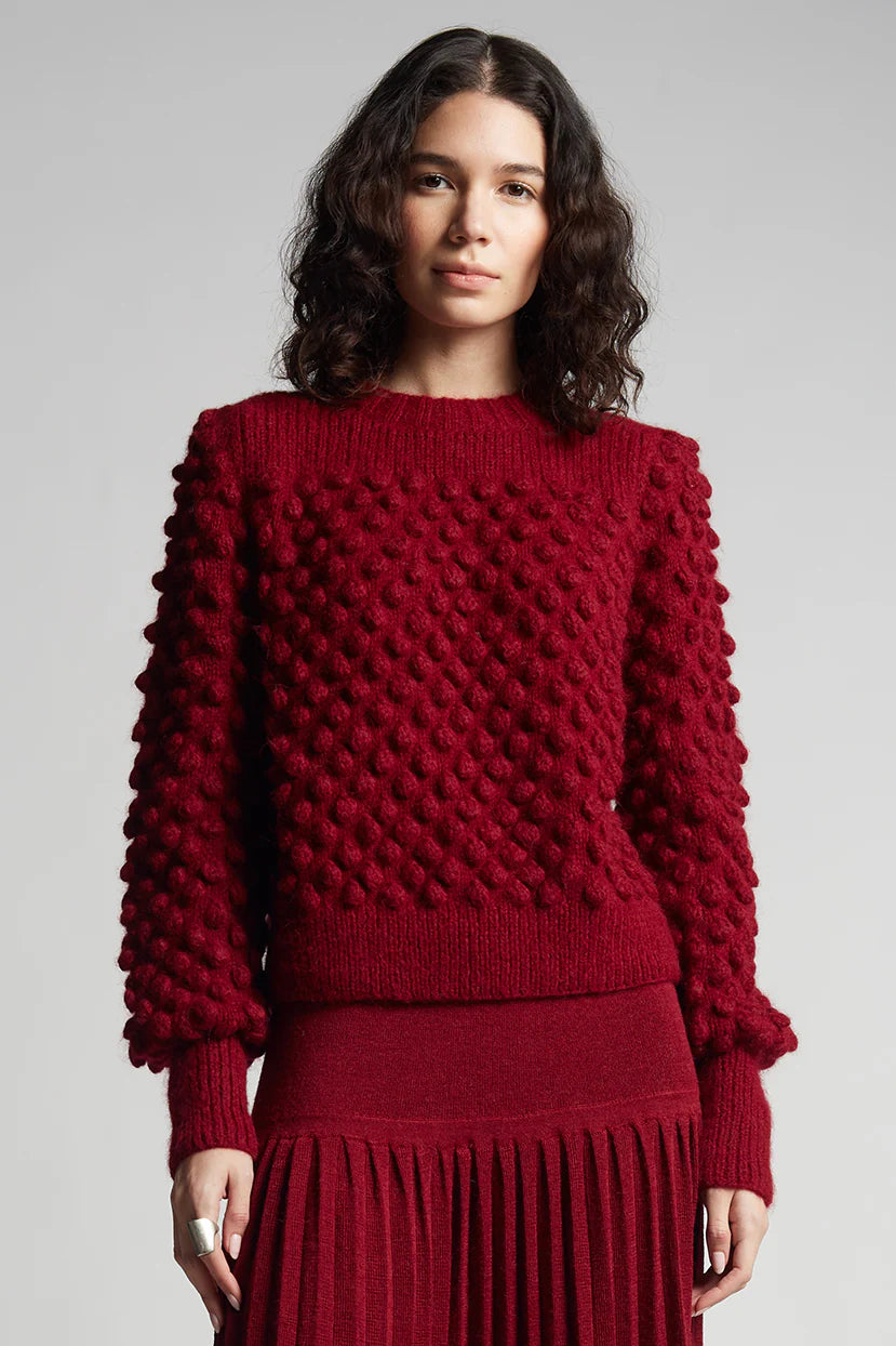 Camila Sweater, Claret