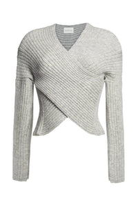 Tia Sweater, Pale Grey