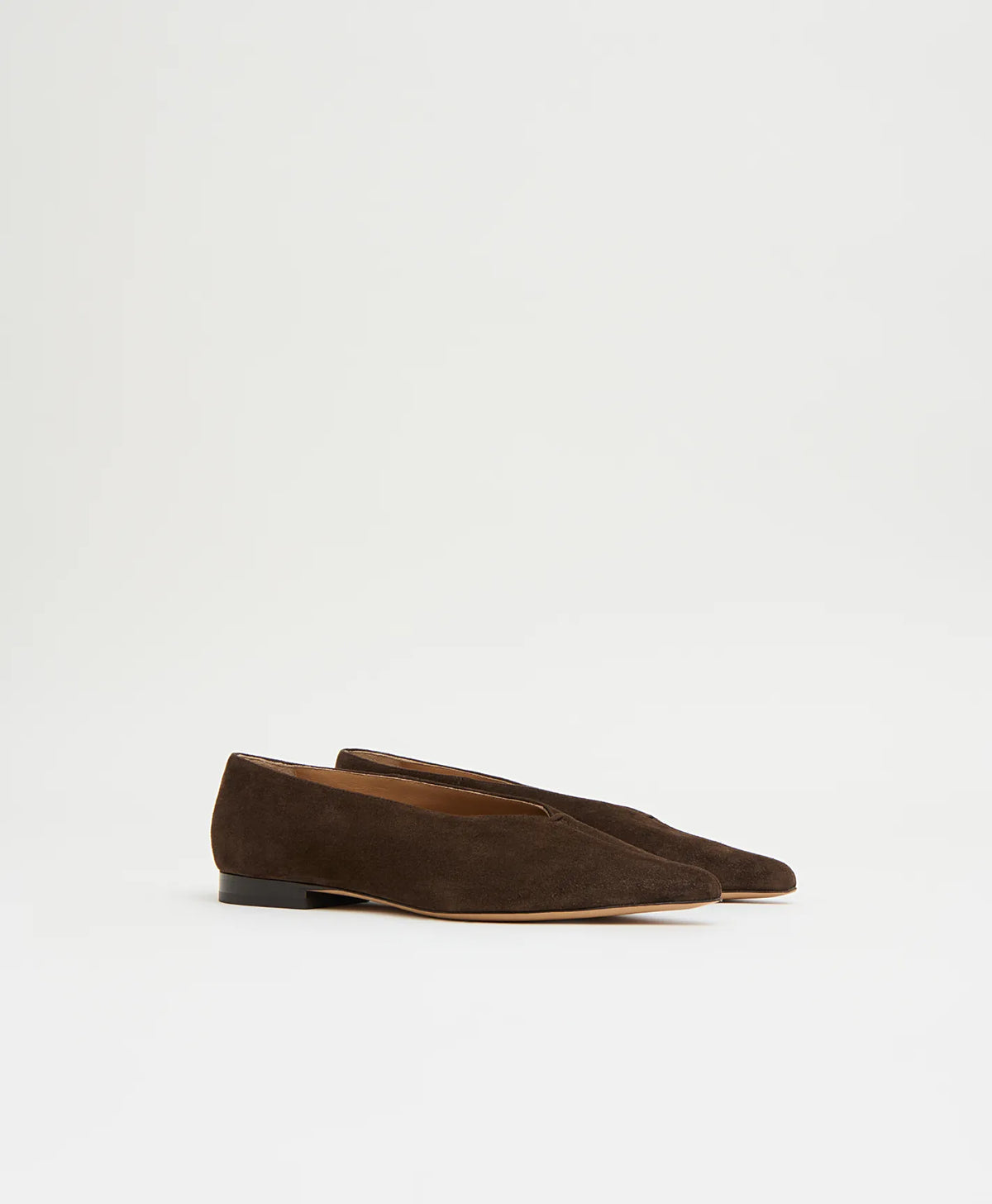 Kiki Flat, Espresso Suede