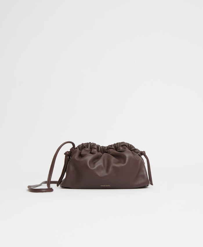 Mini Cloud Clutch, Chocolate