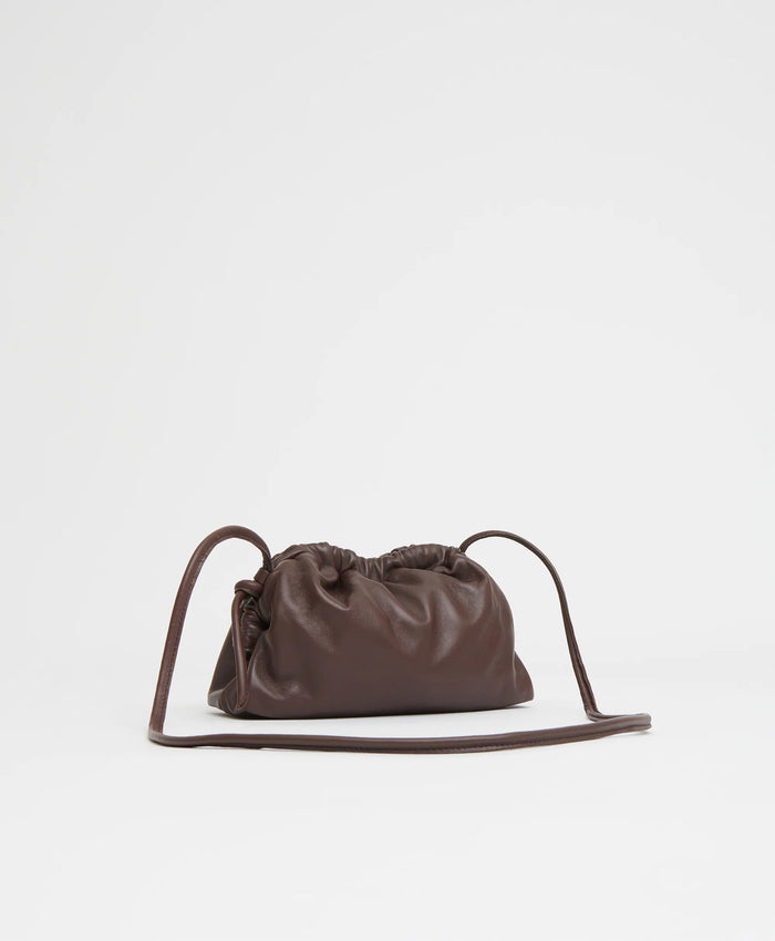 Mini Cloud Clutch, Chocolate