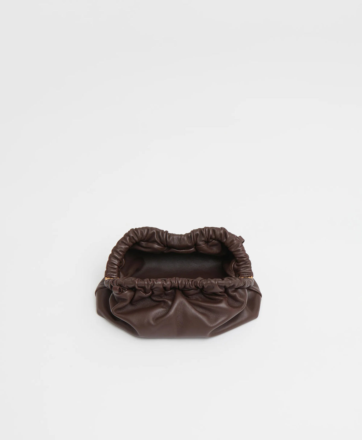 Mini Cloud Clutch, Chocolate