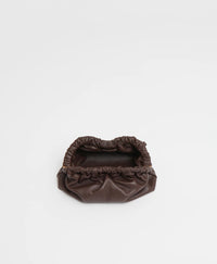 Mini Cloud Clutch, Chocolate
