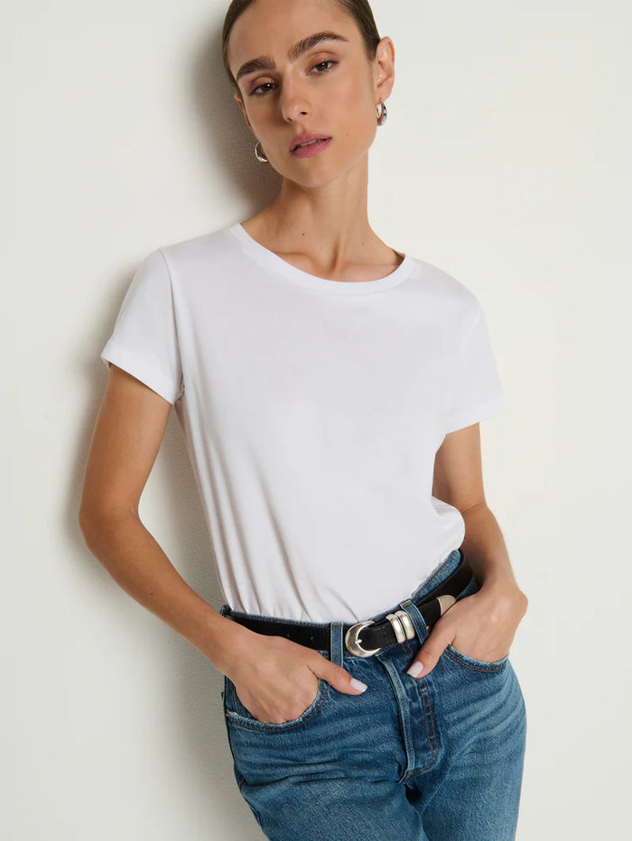 Goldie Boxy Crew, White