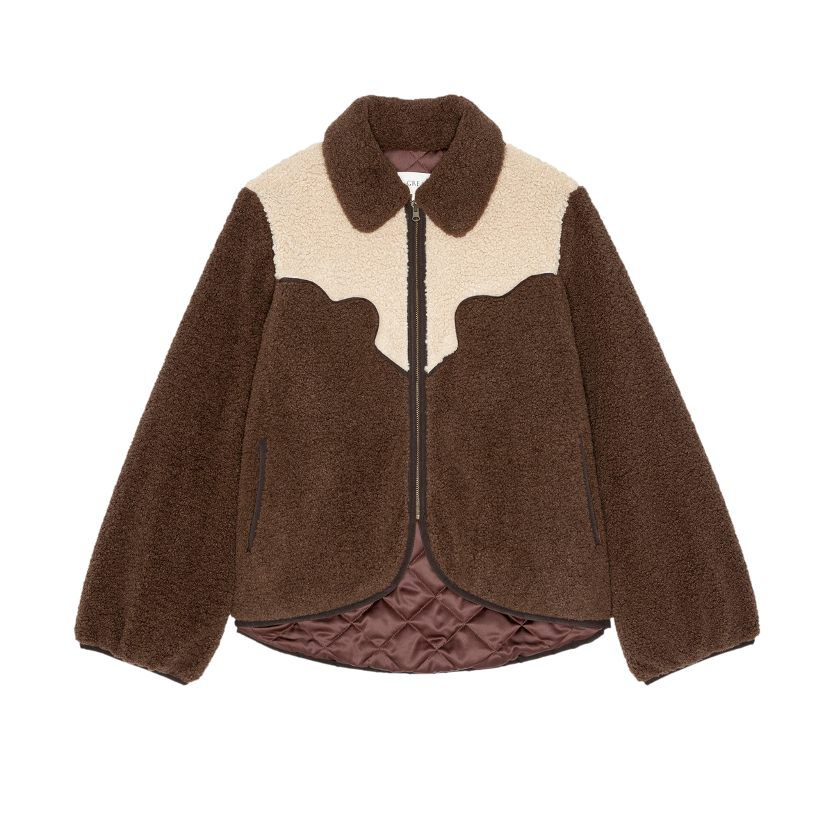 The Reversible Western Yoke Jacket, Brown