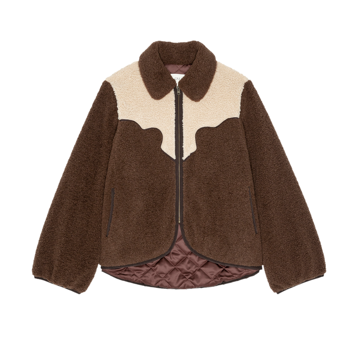 The Reversible Western Yoke Jacket, Brown
