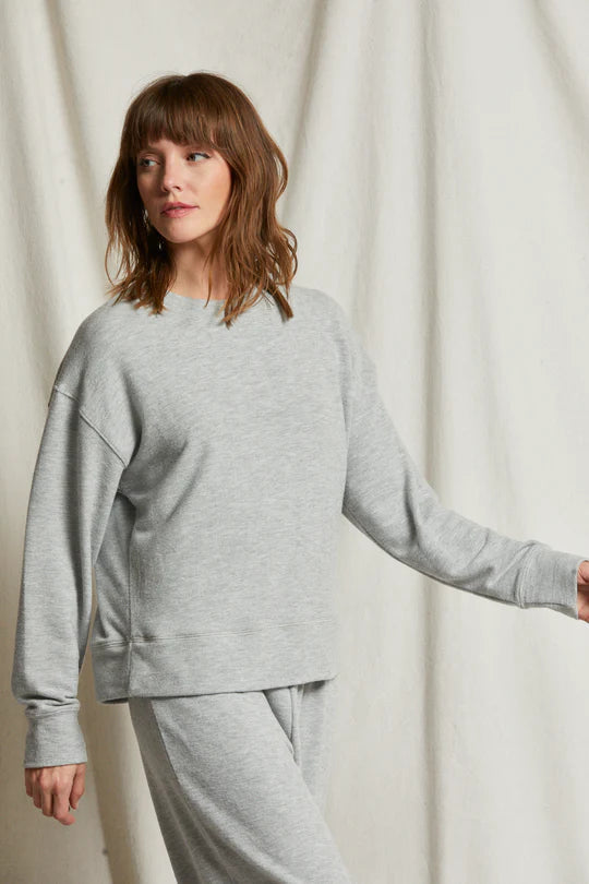 Selma Pullover, Heather Grey