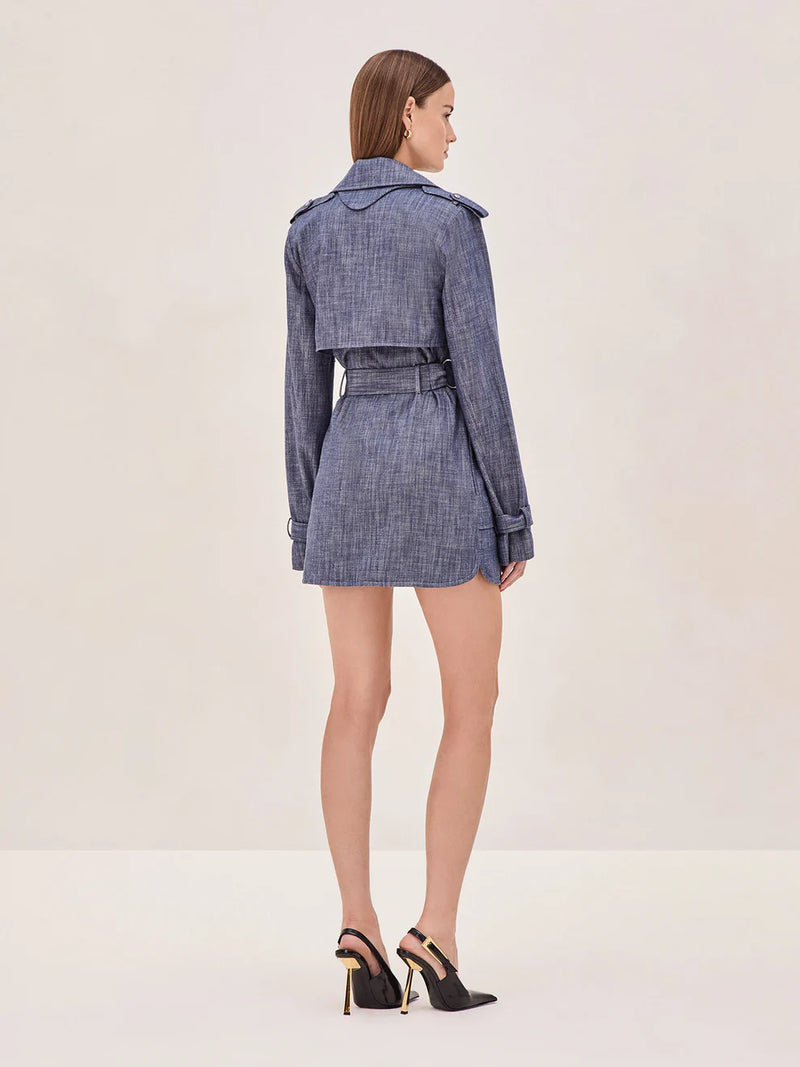 Knoxx Coat Dress, Denim