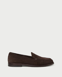 Lucille Suede Loafer, Brown