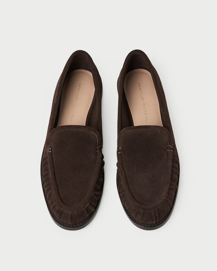 Lucille Suede Loafer, Brown