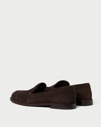 Lucille Suede Loafer, Brown
