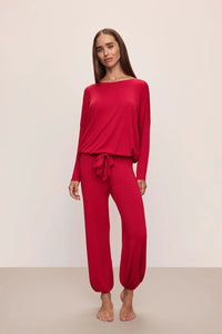 Gisele Slouchy Set, Haute Red