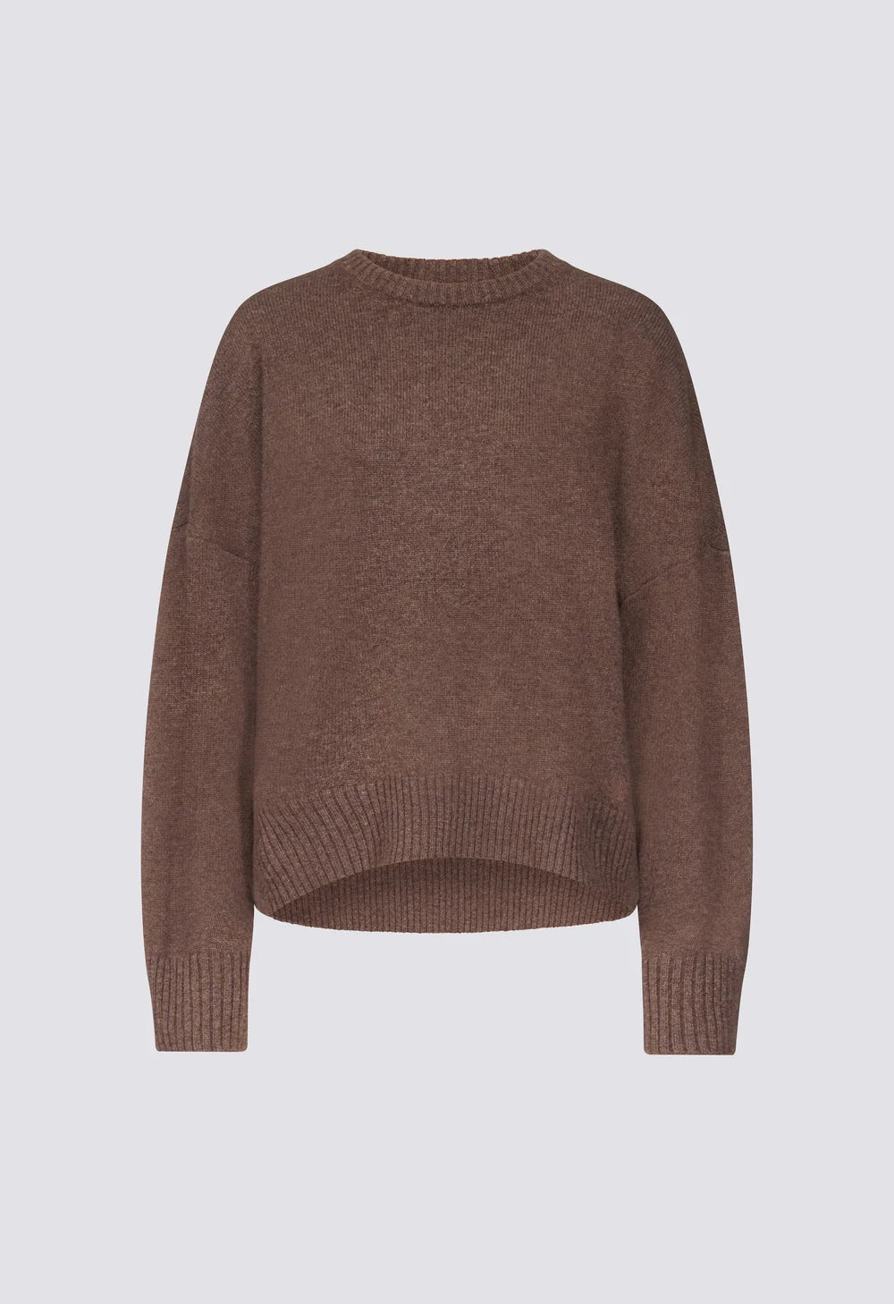 Anton Crewneck Sweater, Coffee
