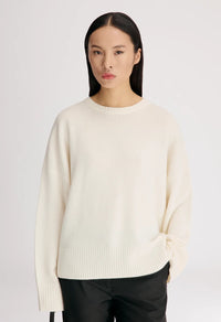 Anton Crewneck Sweater, Ivory