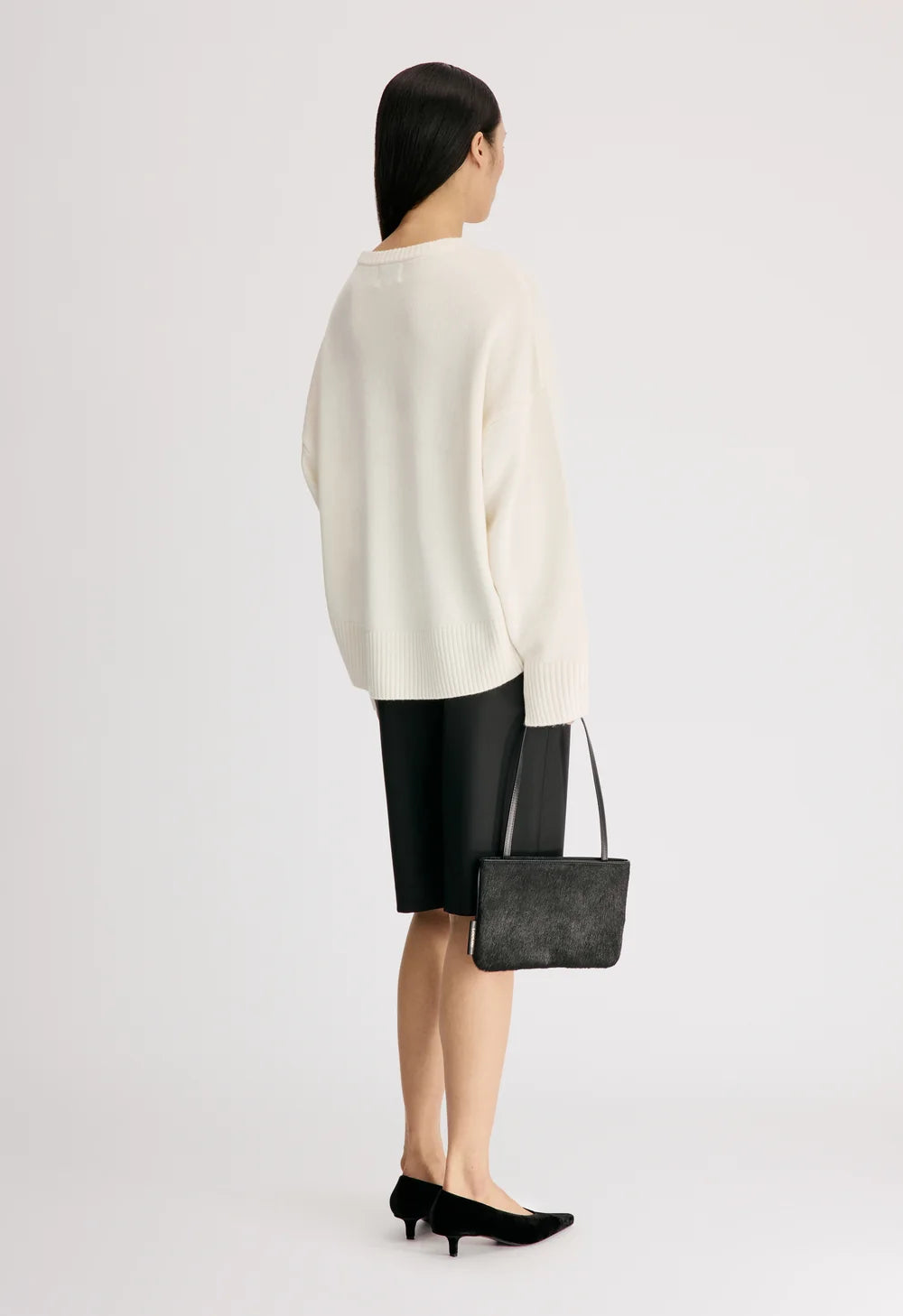 Anton Crewneck Sweater, Ivory