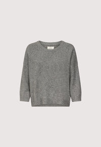 Azali Crewneck Sweater, Anthracite Melange