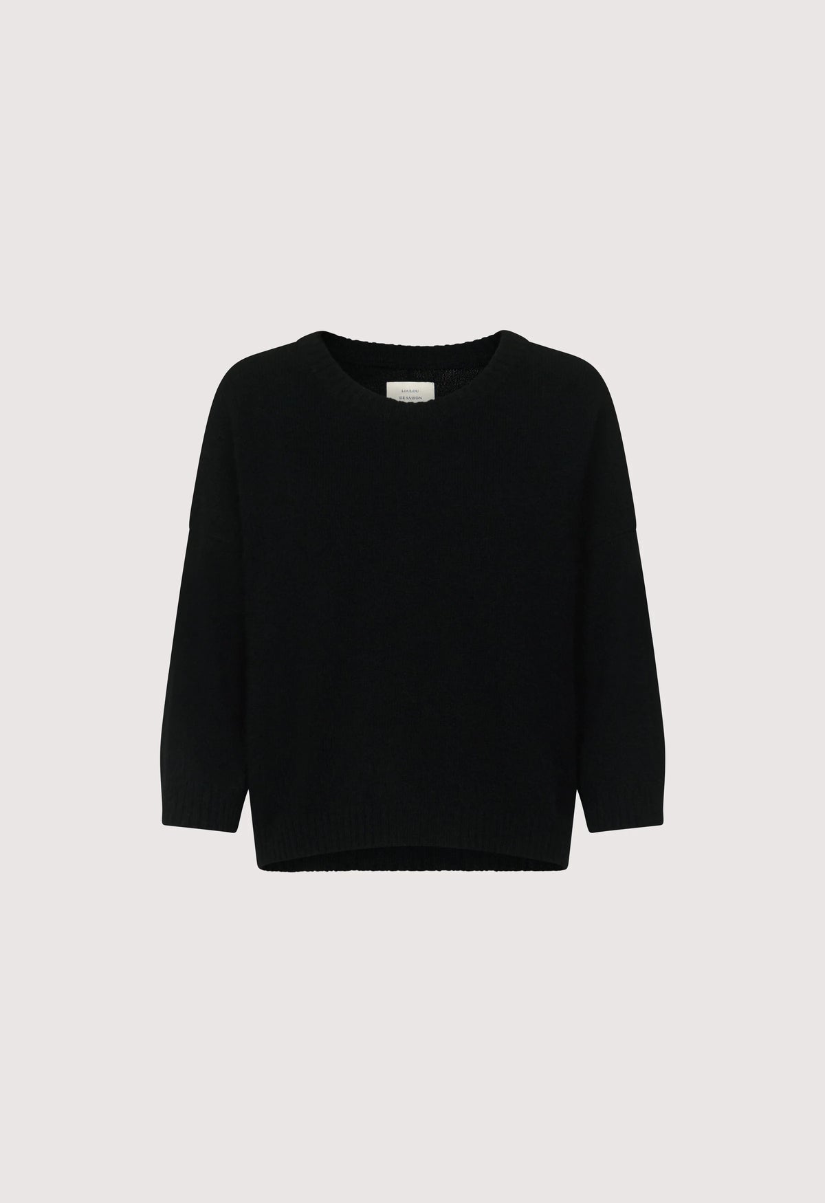 Azali Crewneck Sweater, Black
