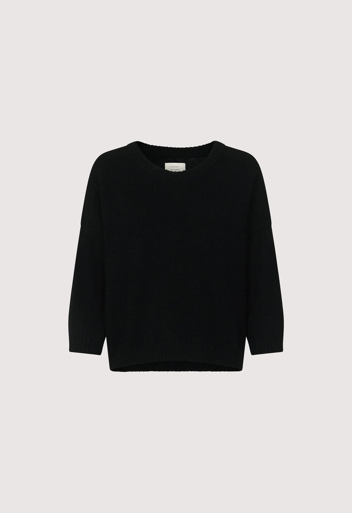Azali Crewneck Sweater, Black
