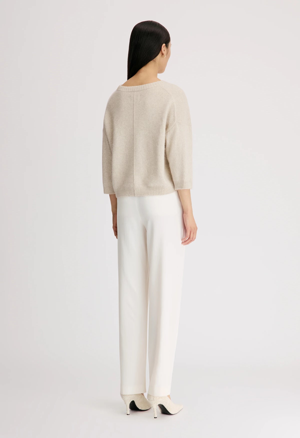 Azali Sweater, Stone Melange